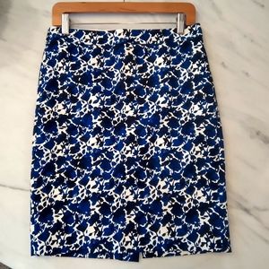 J Crew floral pencil skirt 4